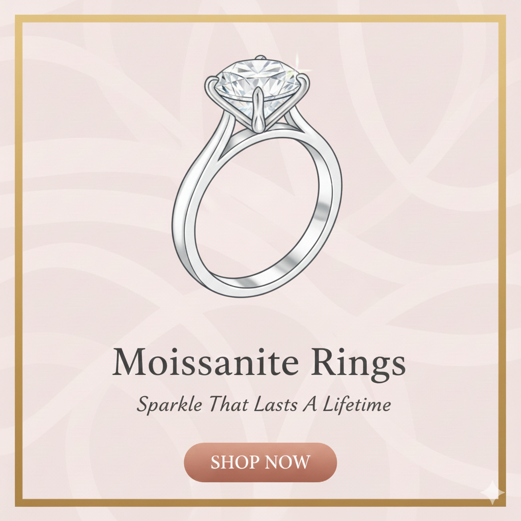 Moissanite Rings